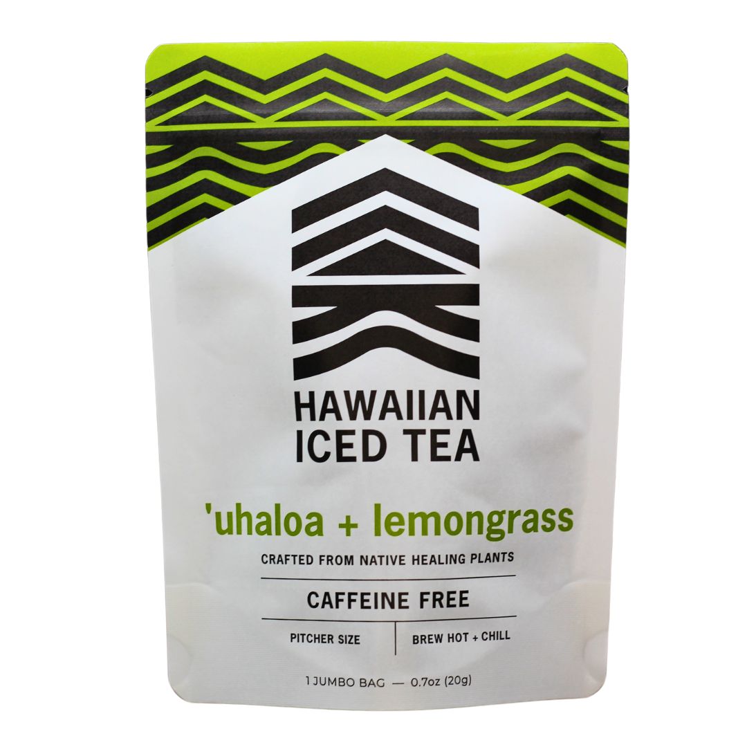 Caffeine Free Hawaiian Iced Tea - ʻUhaloa and Lemongrass – Polipoli Farms